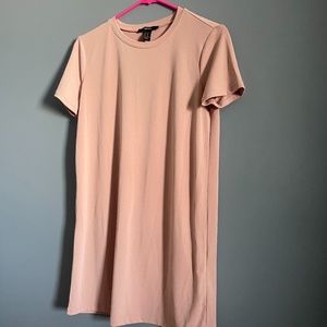 Tan mini dress